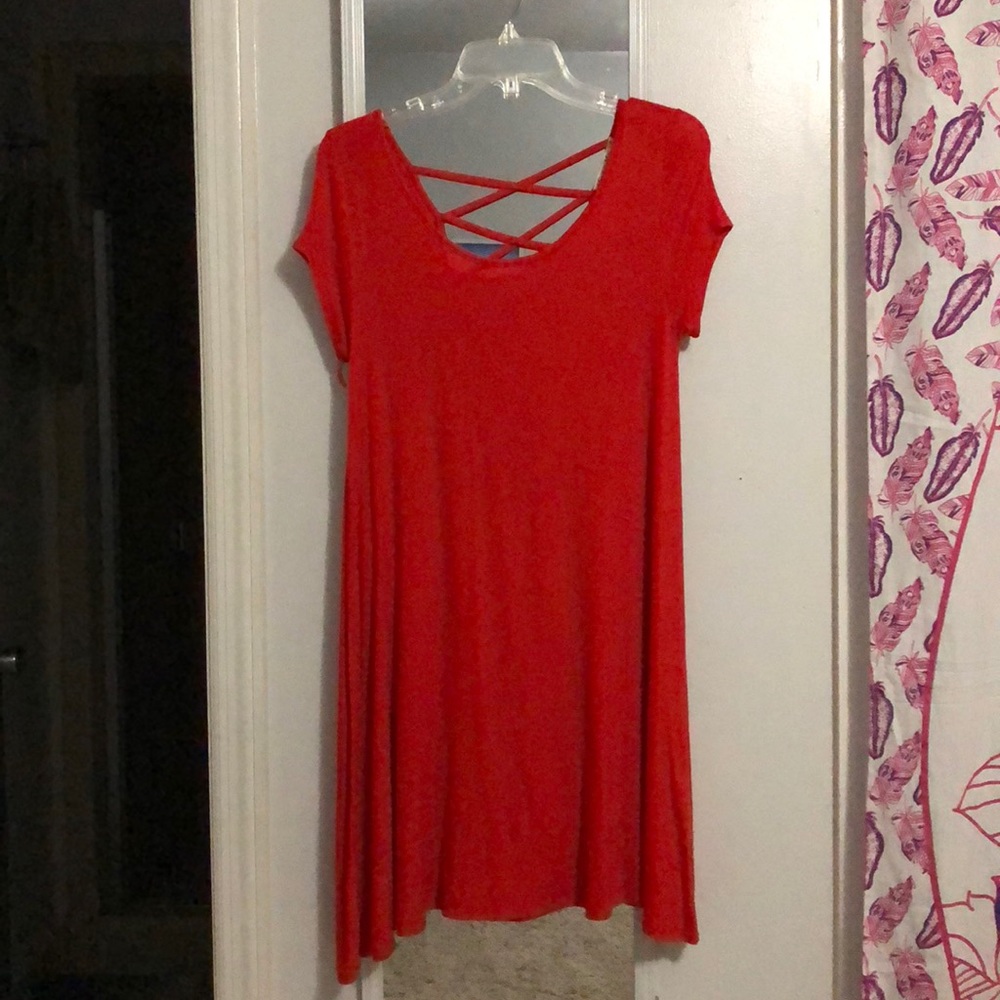 Red dress